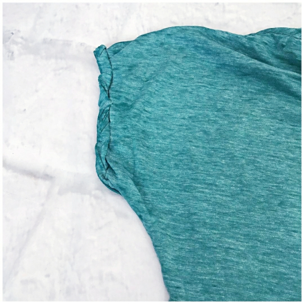 FREE PEOPLE Astrid Burn Out Convertible Palm Tee - Picture 5 of 6